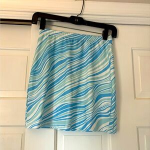 Two piece top and skirt